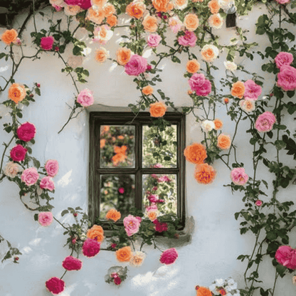 🌹 Mixed-color Climbing Rose—Year-Round Blooming Flower Seeds (UK Imported)