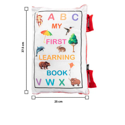 Baby Learning Cushion Pillow Book - Early Learning Development