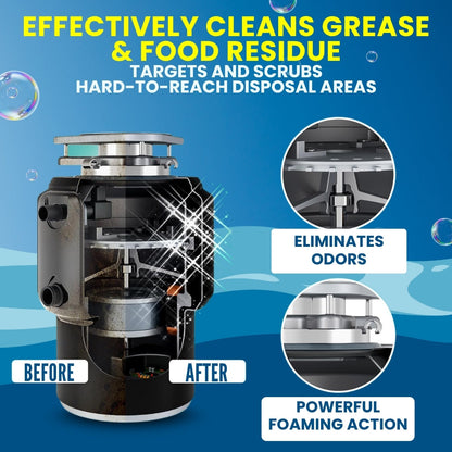 LemonBlast™ Drain Foam Tablets (Pack of 24) | Removes Odor & Blockage | 🔥 FLAT 50% OFF