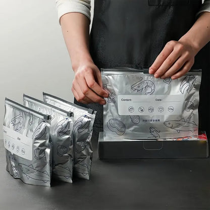 Reusable Aluminum Foil Ziplock Storage Bags (Pack Of 20)