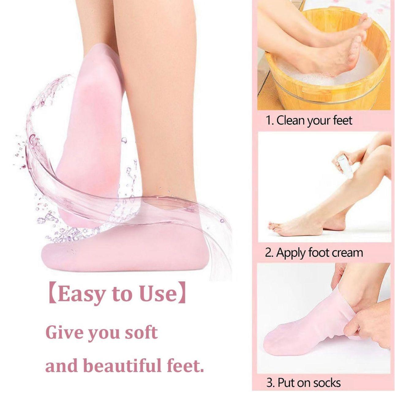 Foot Spa Pedicure Silicone Socks For Men & Women