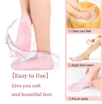 Foot Spa Pedicure Silicone Socks For Men & Women