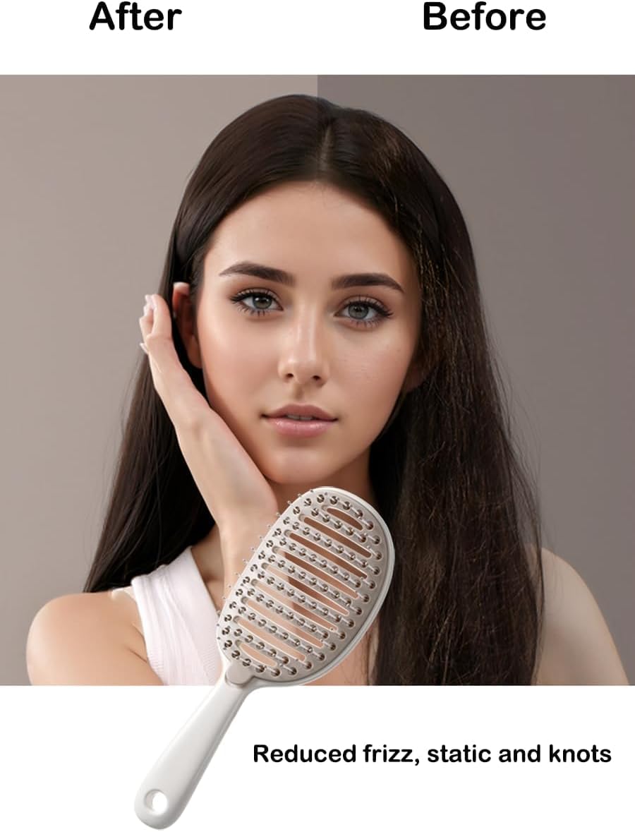 The Detangling Hair Brush That Cleans Itself – No More Tangles, Frizz or Slow Drying