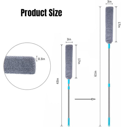 Multipurpose Retractable Gap Dust Cleaner