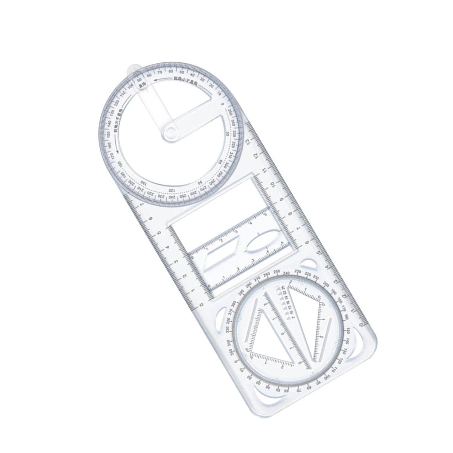 The Ultimate 360° Multifunctional Geometry Ruler