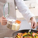 5 Section Transparent Spice Box
