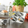 Magnetic Spice Jar  Containers Set for Kitchen Storage Seasoning Masala Box