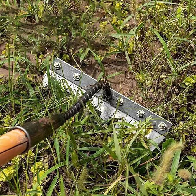TerraClaw Pro™ - 5 Teeth Carbon Steel Weeding Tool🌱 | Flat 50% Off 🔥