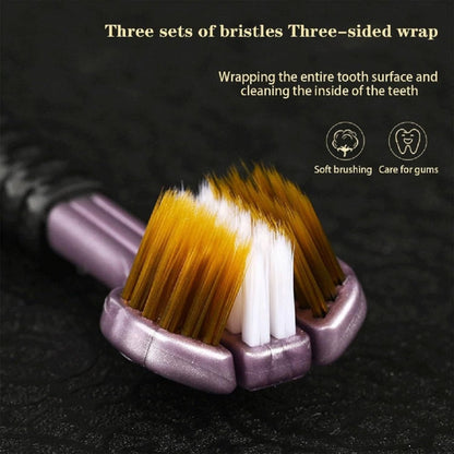 Tri-Brush: The 3-Sided Smile Brush