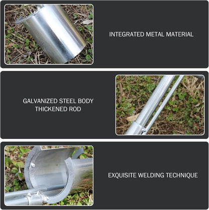 QuickHole Pro - Handheld Soil Sampler & Easy Seedling Transplanter