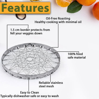 Multipurpose Gas Stove Roaster & Grill Jaali - Saves 25% Gas [Buy 1 Get 1 Free]