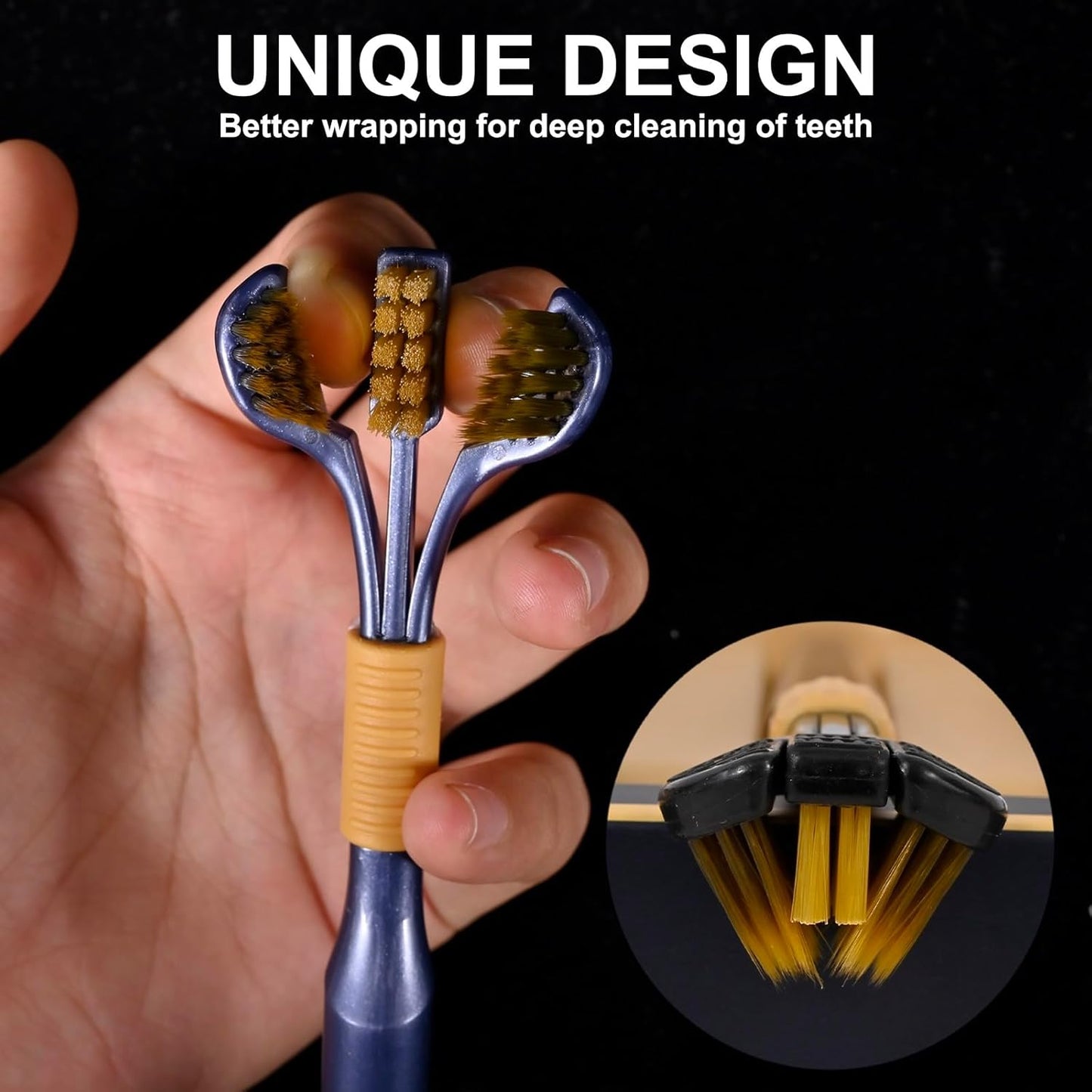 Tri-Brush: The 3-Sided Smile Brush