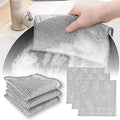 Multipurpose Wire Dishwashing Rags for Wet and Dry Pack of 5