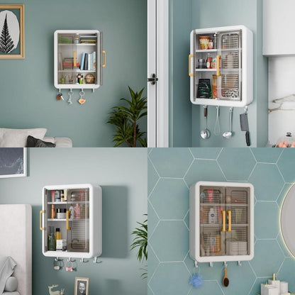 Wall-Mounted Multipurpose Storage Cabinet