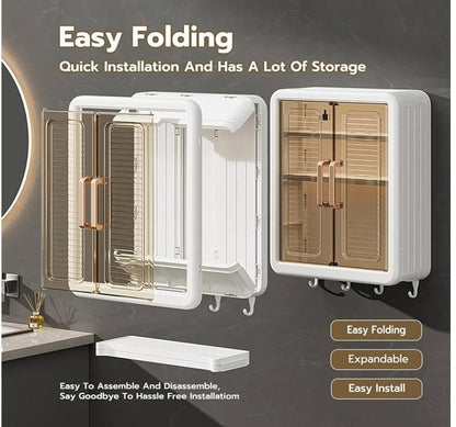 Wall-Mounted Multipurpose Storage Cabinet