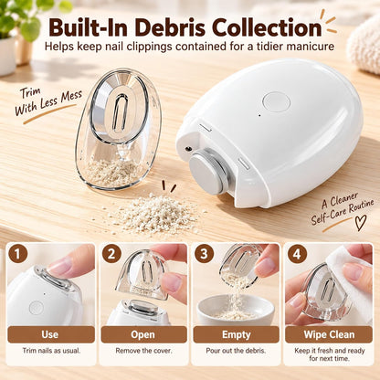 SafeGlide Pro™ Electric Nail Trimmer
