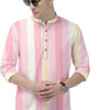 Men's Color Block Spread Collar Casual Shirt