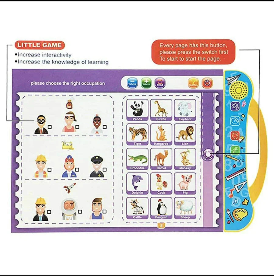 Intelligence Smart book for Kids Early Learning Development