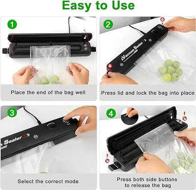 Automatic 2-in-1 Smart Vacuum Sealer Machine