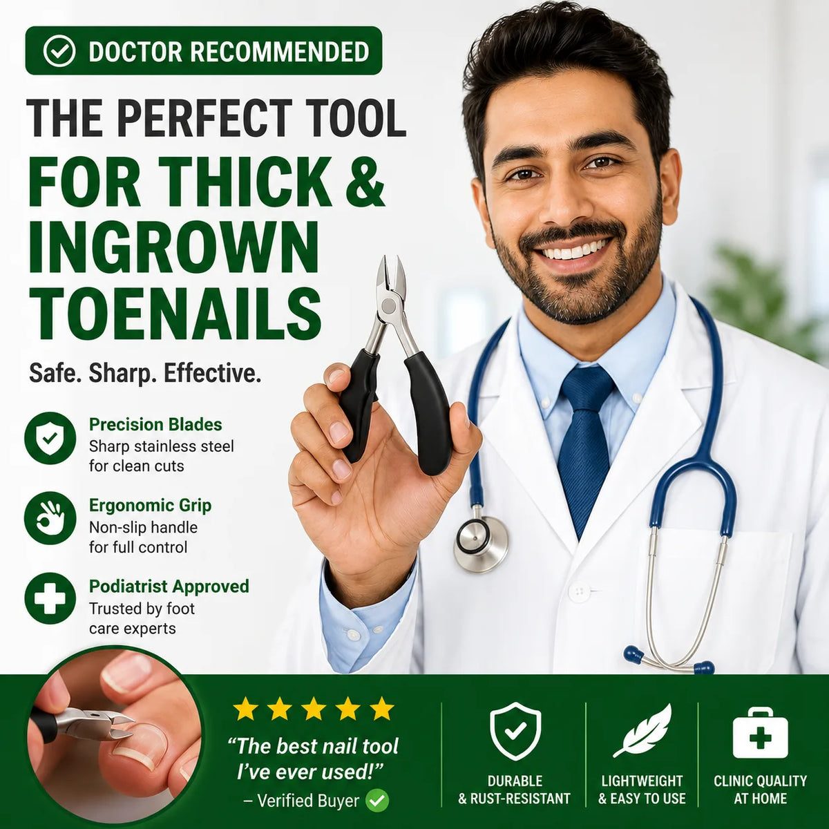 PowerGrip Pro™ – Heavy Duty Nail Cutter