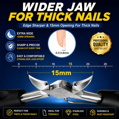 PowerGrip Pro™ – Heavy Duty Nail Cutter