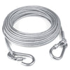 Stainless Steel Clothesline with Carabiner Hooks (10 Mtr)