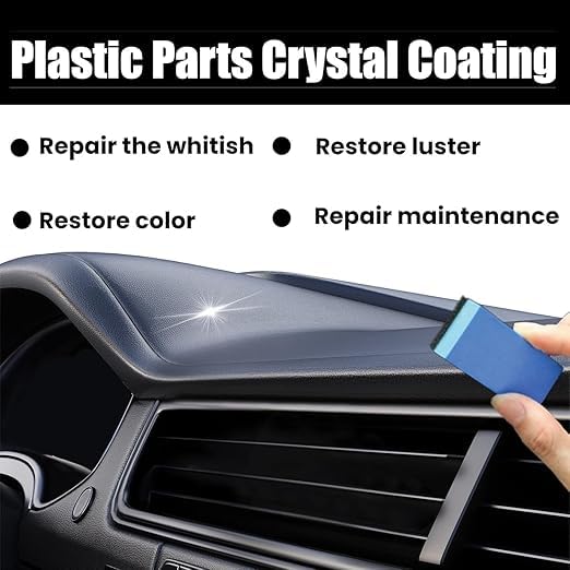 Plastic Parts Crystal Coating Liquid 30 Ml (Pack Of 2)