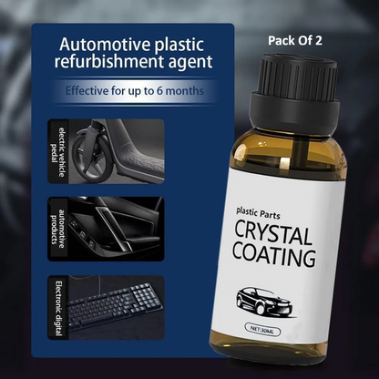 Plastic Parts Crystal Coating Liquid 30 Ml (Pack Of 2)