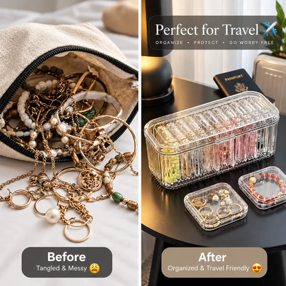 CrystalCase™ 10-Pc Jewelry Organizer Set