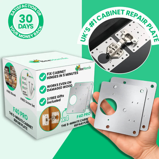Stainless Steel Door Hinge Reinforcement Strap (Pack Of 2)