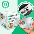 Heavy Duty Hinge Repair Plate with Screws for Cabinet Door & Wardrobe - Buy 1 Get 1 Free