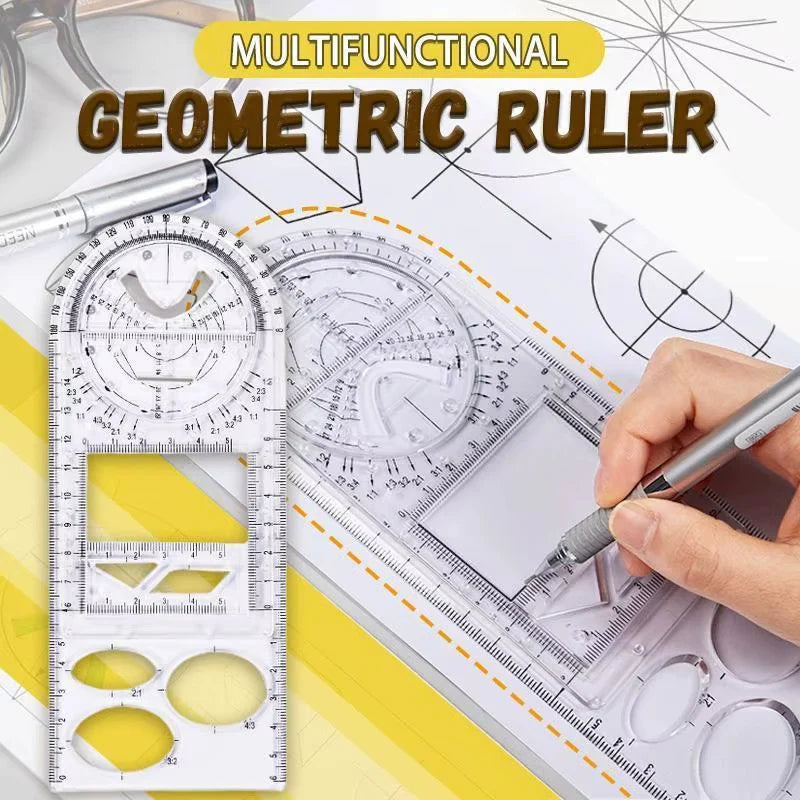 The Ultimate 360° Multifunctional Geometry Ruler