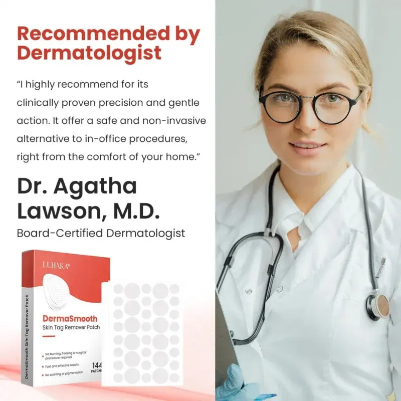 Derma Smooth Skin Tag Removal Patch | Secret to Spotless Skin ✨ (Pack Of 36)