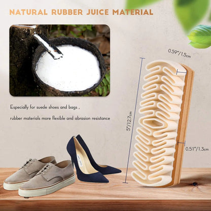 SuedeRevive Pro™ Premium Suede & Nubuck Cleaning Brush