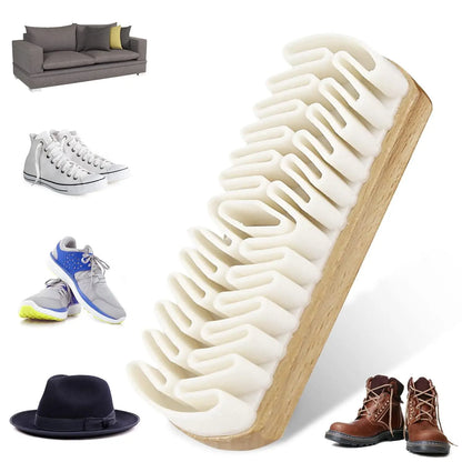 SuedeRevive Pro™ Premium Suede & Nubuck Cleaning Brush