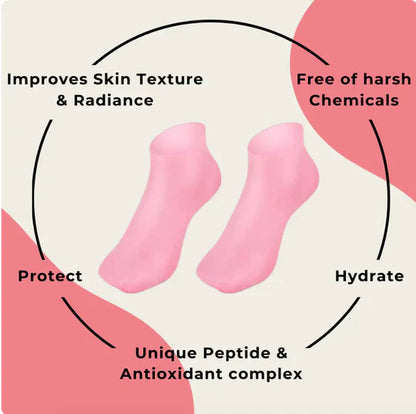 Foot Spa Pedicure Silicone Socks For Men & Women