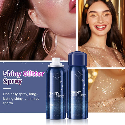 Hair and Body Glitter Spray Long Lasting Face Highlighter for Party ( Buy 1 Get 1 Free)