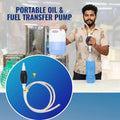 Water And Oil Transfer Pump for Car Bike Garage & Emergency Use