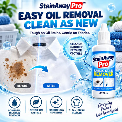 StainAway Pro™ -All In One Fabric Stain Remover - Buy 1 Get 1 Free