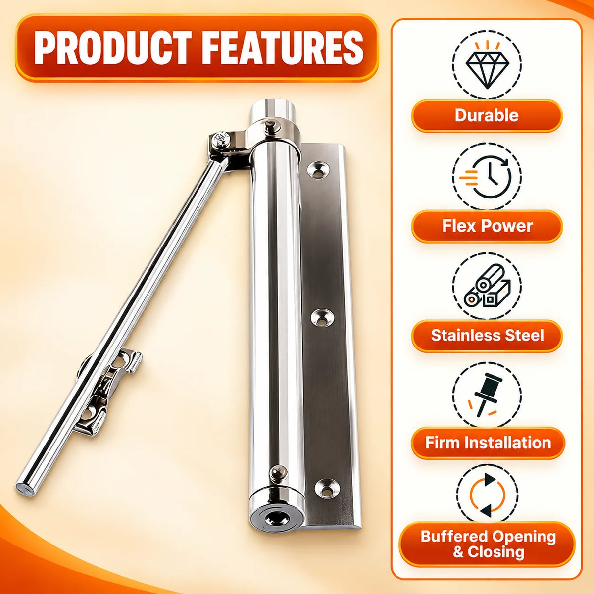 SilentShut Pro™ Premium Automatic Door Closer for Home & Office – 50% OFF