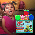DIY Rotating Building Blocks (101 Pieces & 500+ Designs)