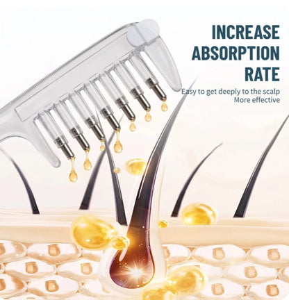 OilGlide Pro™ Scalp Oil Applicator Comb