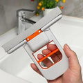 Mini self-squeeze desktop mop