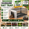 Humane Live Catch & Release Mouse Trap - Buy 1 Get 1 Free