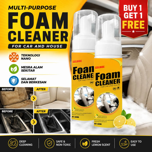 All In One - Multipurpose Foam Cleaner Spray - Buy 1 Get 1 Free