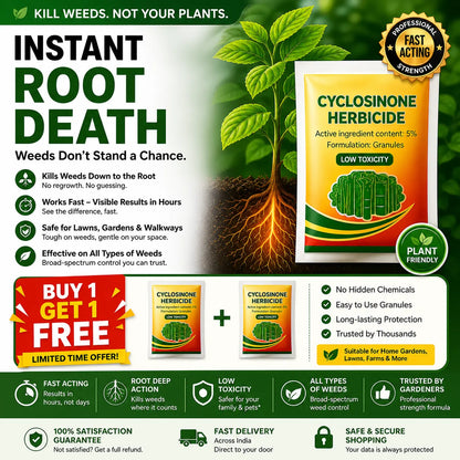 Cyclosinone Herbicide Granules - Buy 1 Get 1 Free