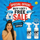 Multi-Purpose Stain Remover Spray with Oxalic Acid | 300ML, Limited Time: Buy 1 Get 1 Free