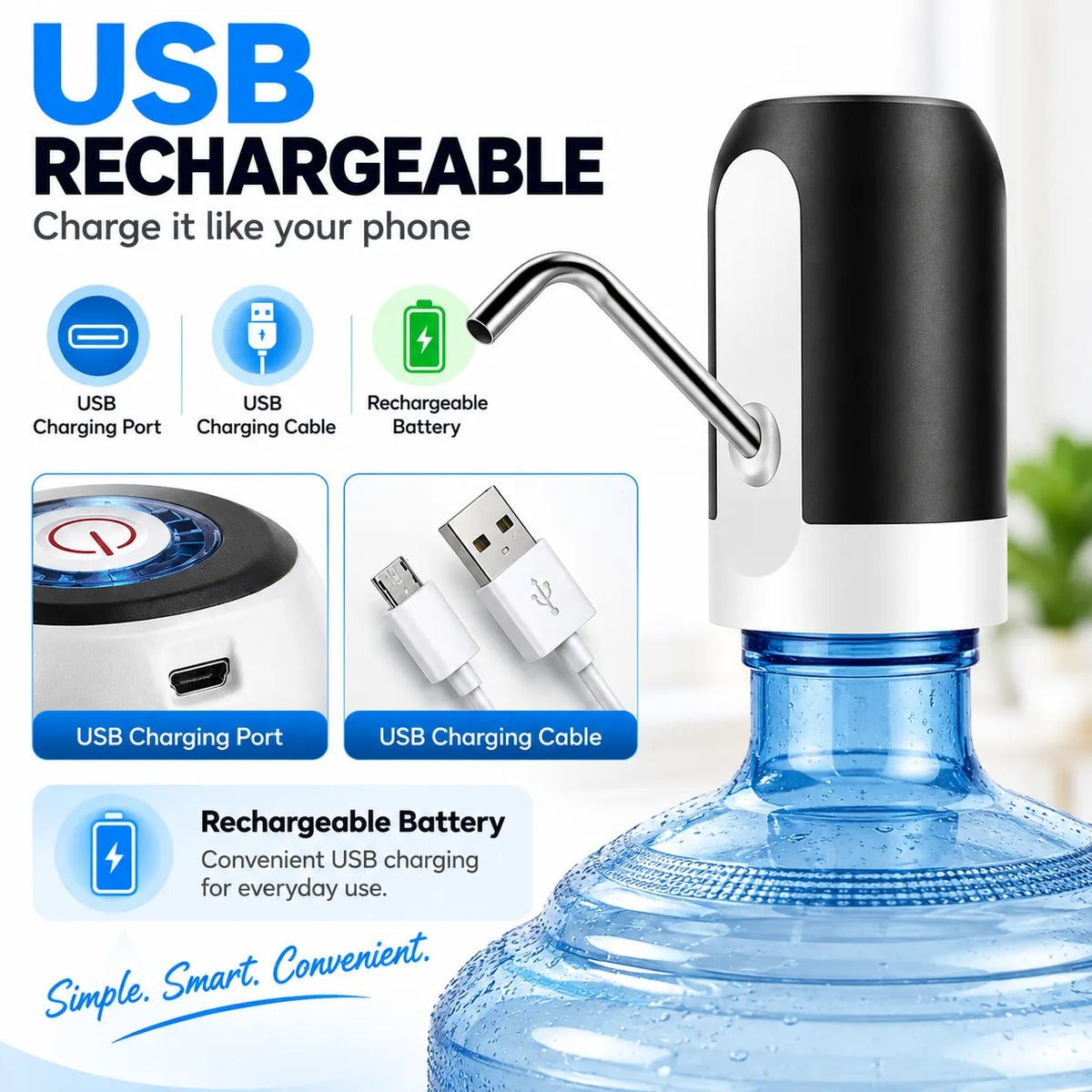 AquaFlow Pro™ Automatic Wireless Oil And Liquid Dispenser