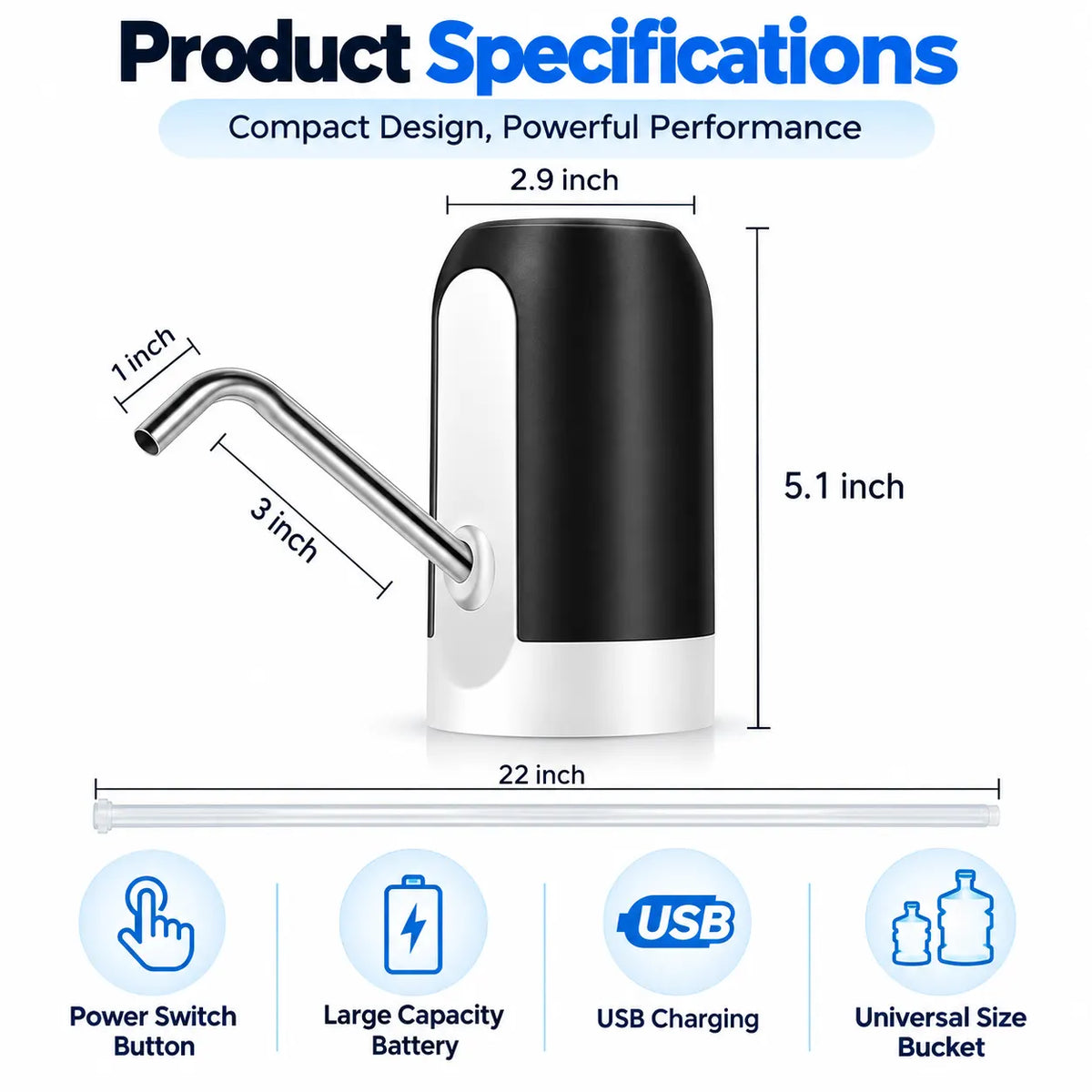 AquaFlow Pro™ Automatic Wireless Oil And Liquid Dispenser