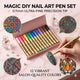 The Magic Nail Art Pens (12 Colors) | Flawless DIY Designs In Seconds